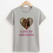 I Love My Girlfriend - Personalised Couples T-Shirt 2