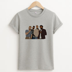 JLS Members Inspired Unisex Grey T-Shirt