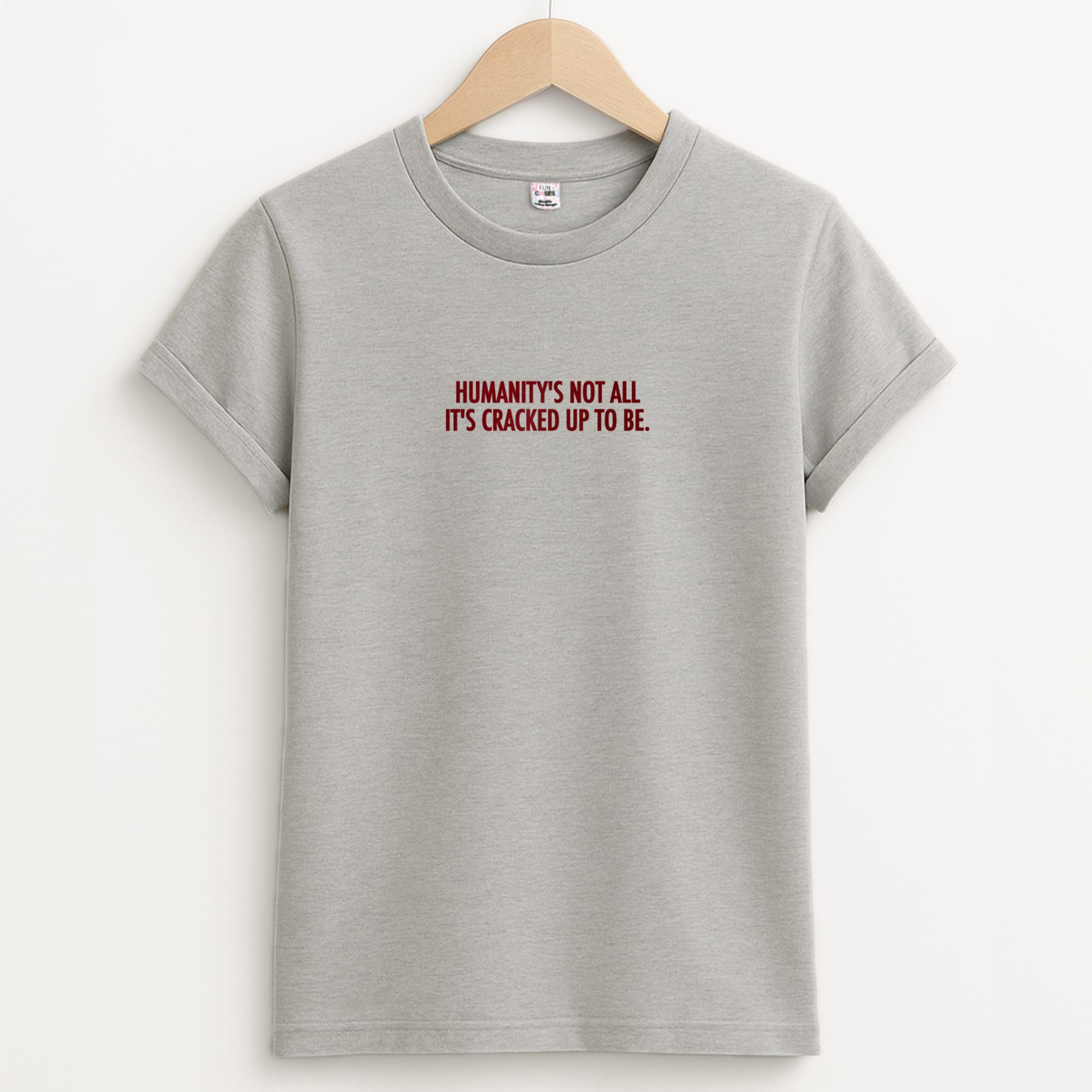 Humanity - VD Unisex Grey T-Shirt