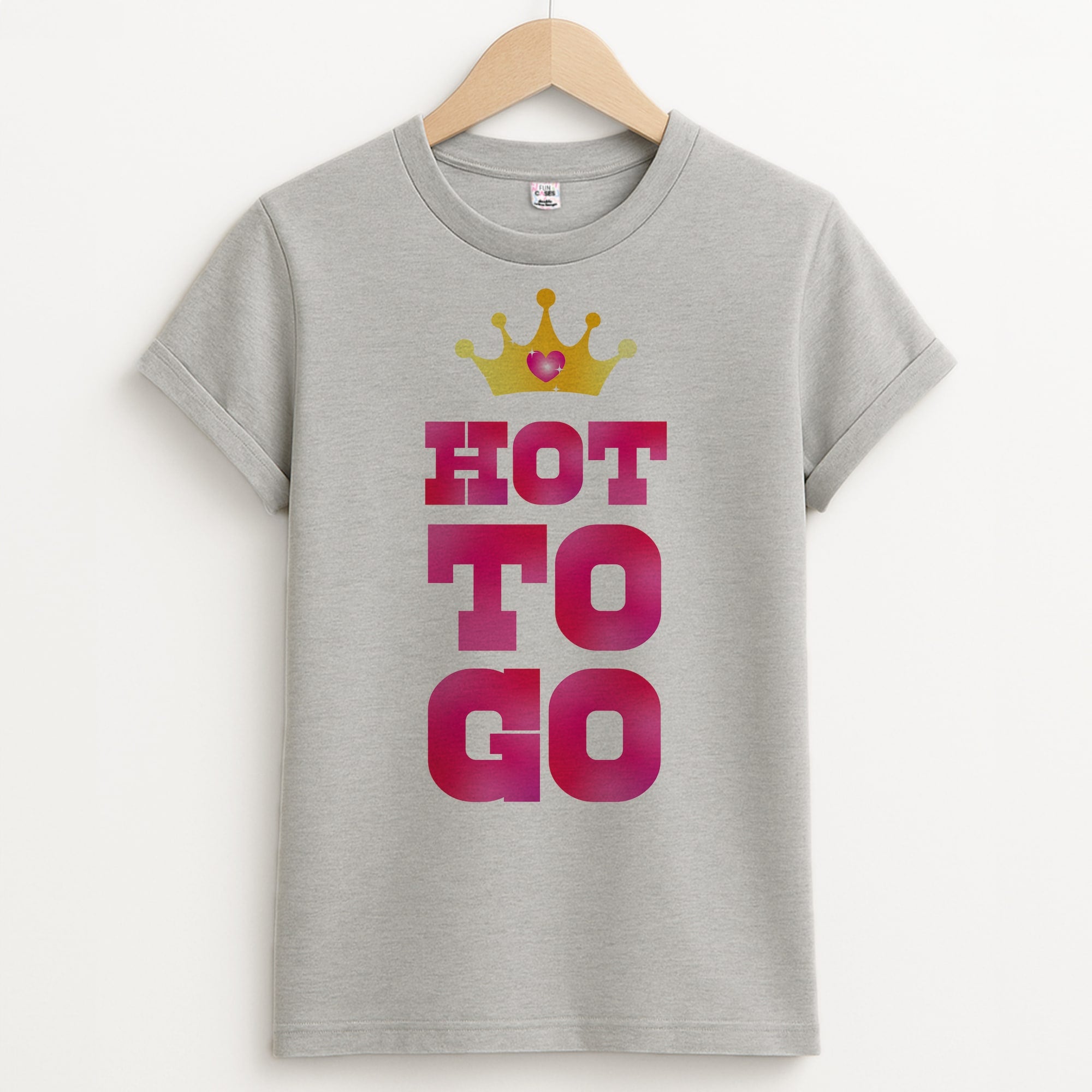 Hot To Go - Chappell Unisex Grey T-Shirt