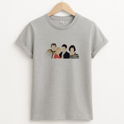 Cast Unisex Grey T-Shirt