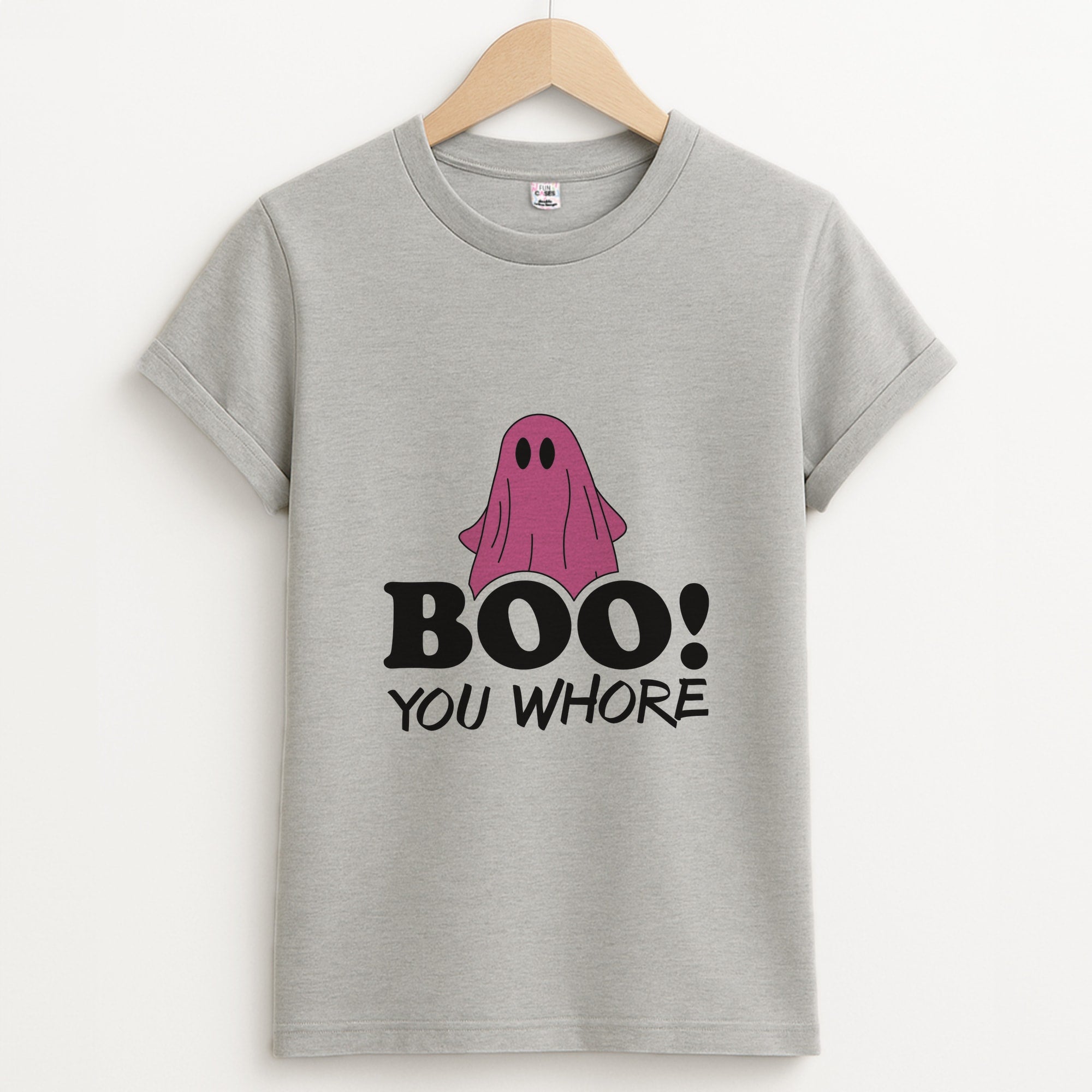 Boo You Ghost - Mean Girls Grey Unisex T-Shirt