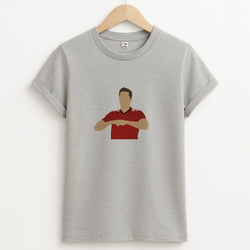 Van Persie - Football Unisex Grey T-Shirt