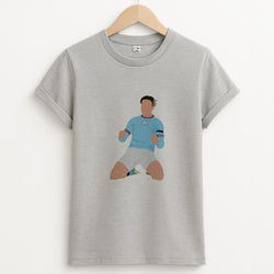 Grealish - Football Unisex Grey T-Shirt