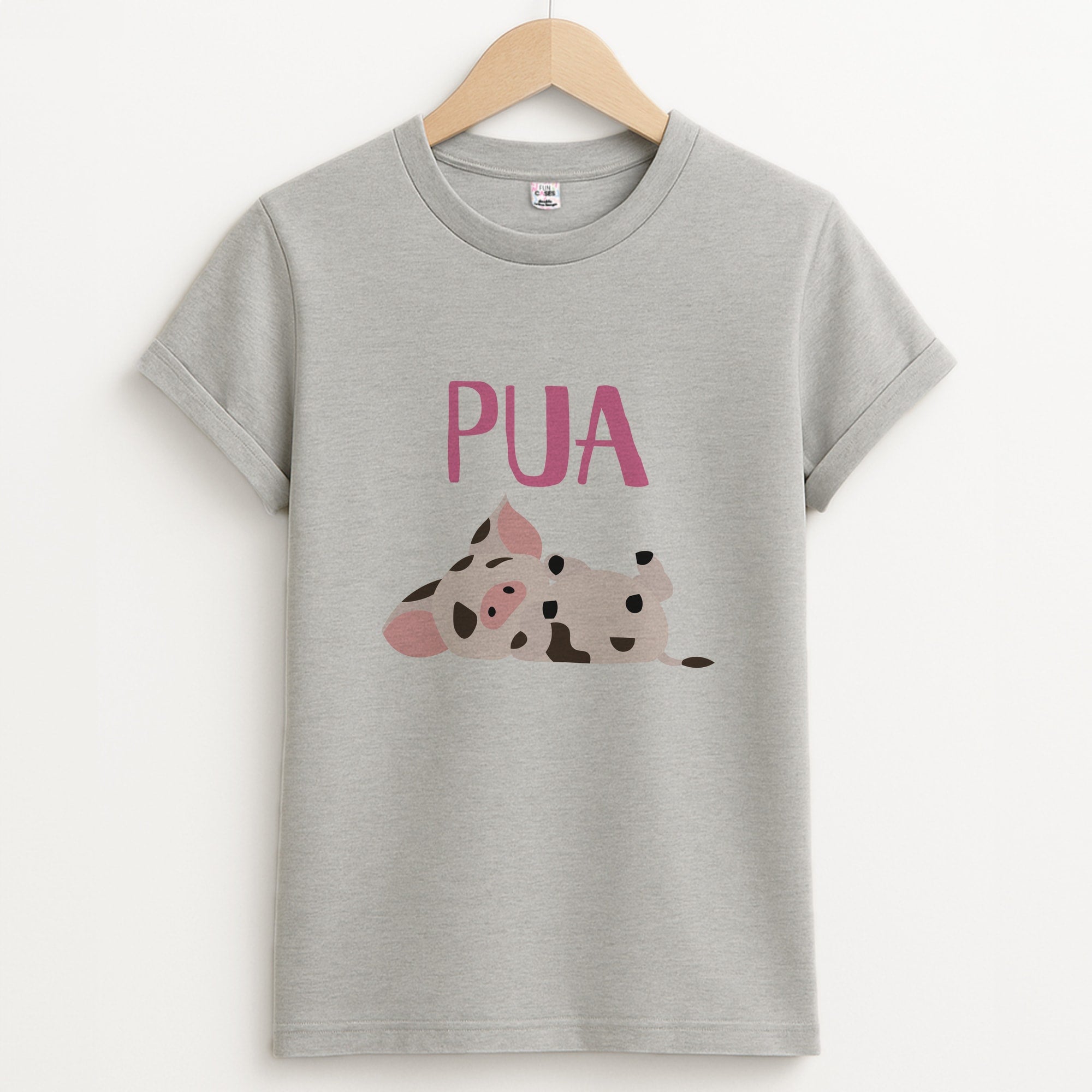 Pua Unisex Grey T-Shirt