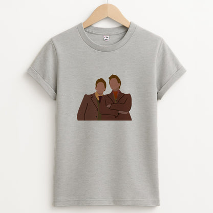 Fred And George Unisex Grey T-Shirt