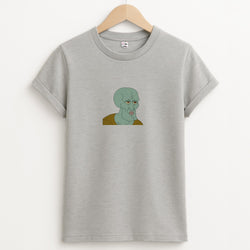 Muscly Squidward Unisex Grey T-Shirt