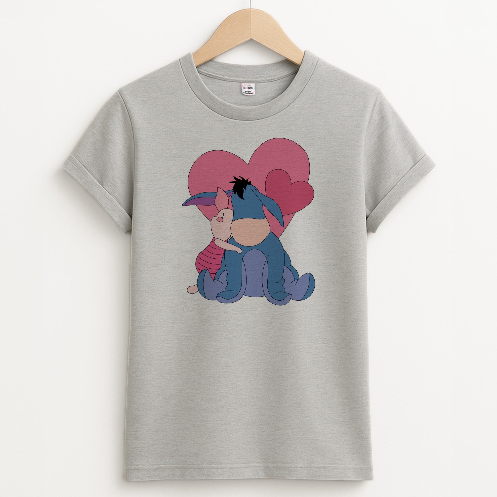 Donkey and Pig Valentine's T-Shirt