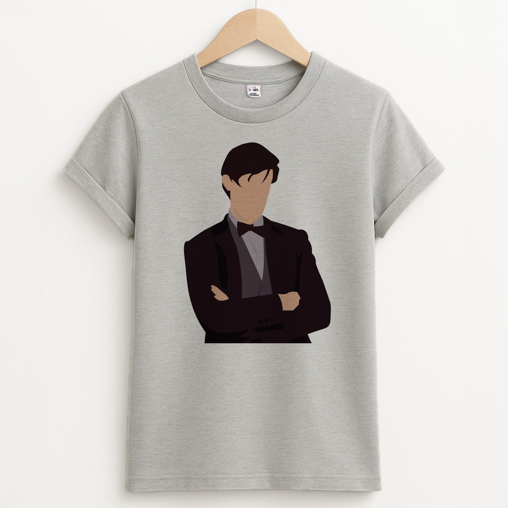 Matt Smith Unisex Grey T-Shirt