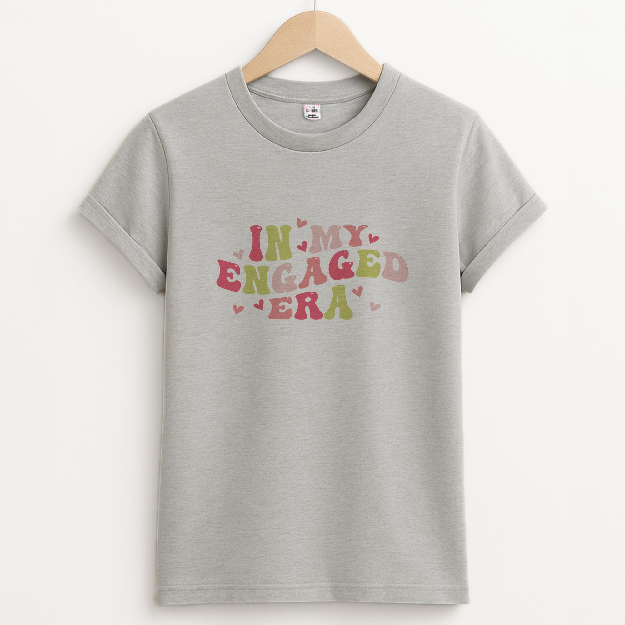In My Engaged Era - Bridal Unisex Grey T-Shirt