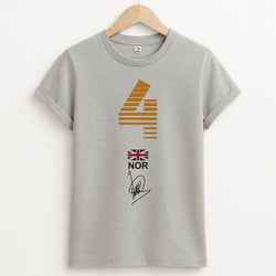 Norris - F1 Unisex Grey T-Shirt