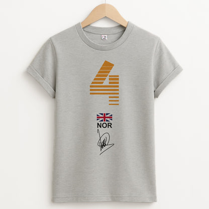 Norris - F1 Unisex Grey T-Shirt