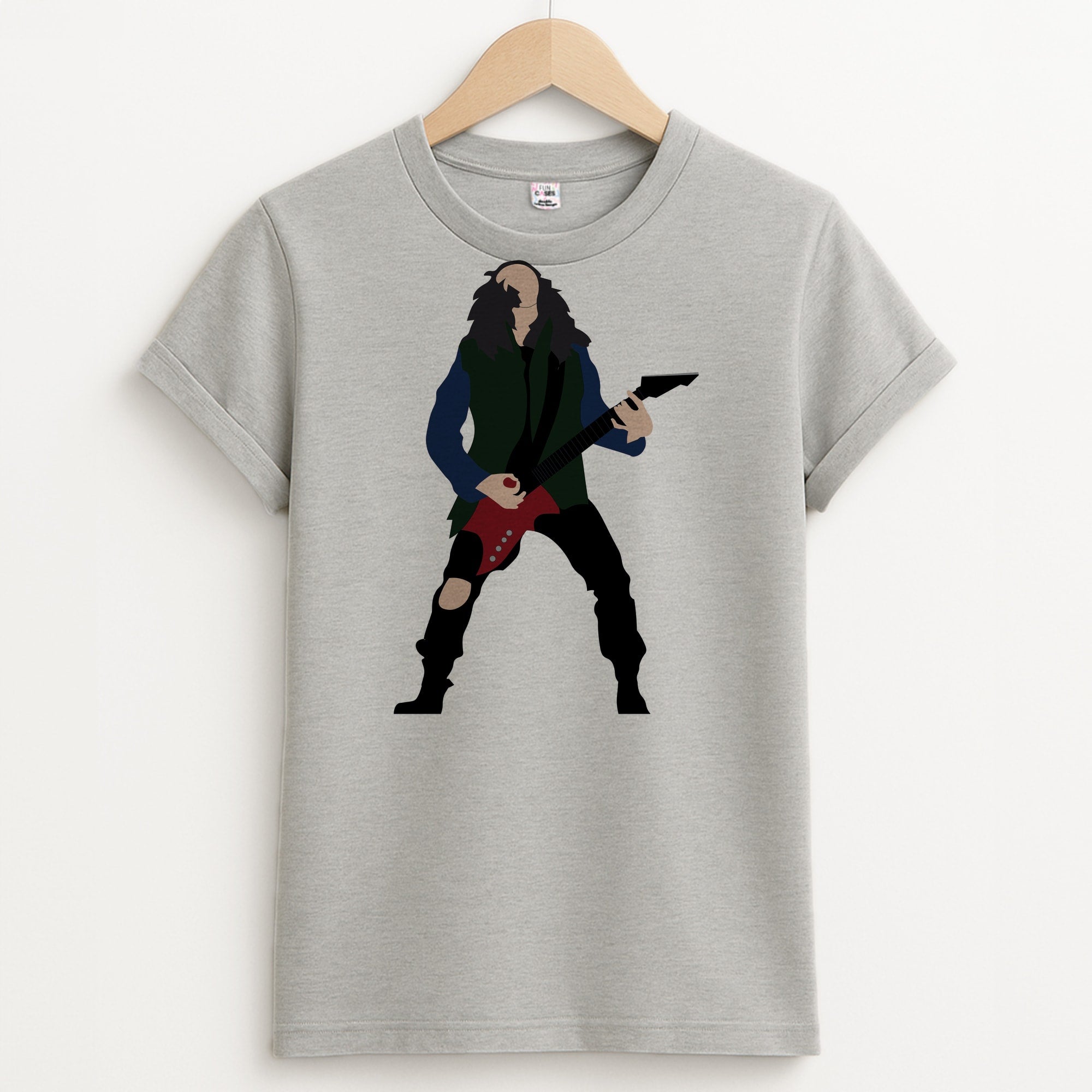 Eddie Munson Playing Guitar T-Shirt