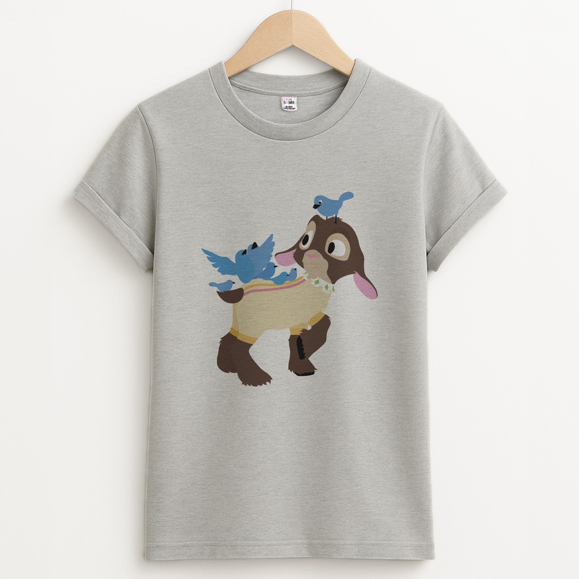 Valentino Cute - Wish Unisex Grey T-Shirt