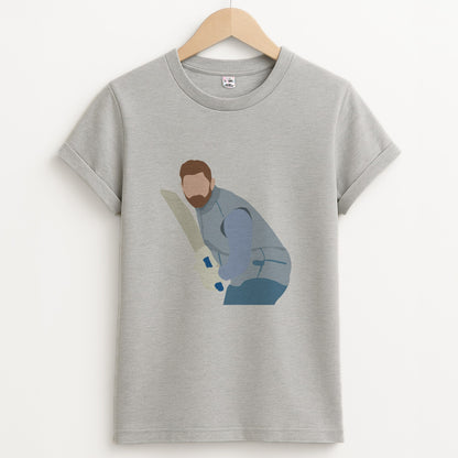 Bairstow - Cricket Unisex Grey T-Shirt