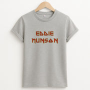 Eddie Munson Text T-Shirt 2