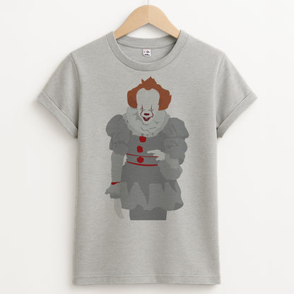 Pennywise - Clown Unisex Grey T-Shirt