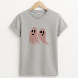 Halloween Pattern 18 Unisex Grey T-Shirt