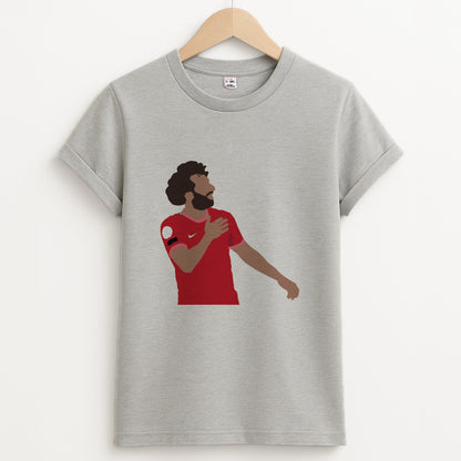 Salah - Football Unisex Grey T-Shirt
