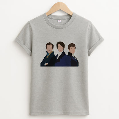 Regency Era Boys Unisex Grey T-Shirt