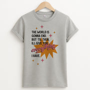 The World Is Gonna End - Fender T-Shirt 2