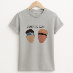 Johnny And LaRusso Unisex Grey T-Shirt