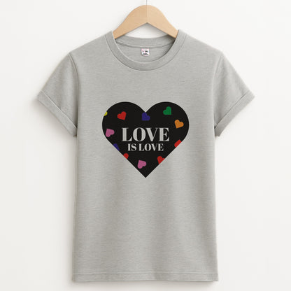 Love Is Love - Pride Unisex Grey T-Shirt
