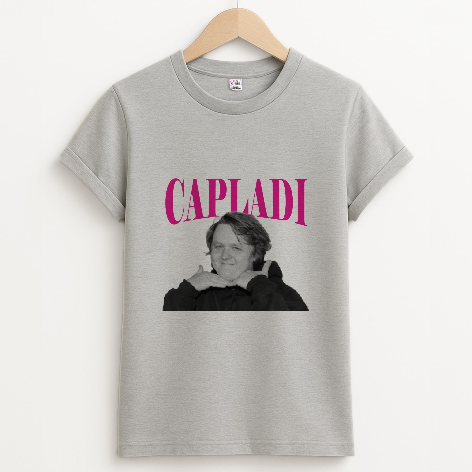 Iconic - Lewis Capaldi Grey Unisex T-Shirt