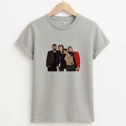 1975 Band  Unisex Grey T-Shirt