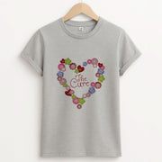 Button Heart T-Shirt 2