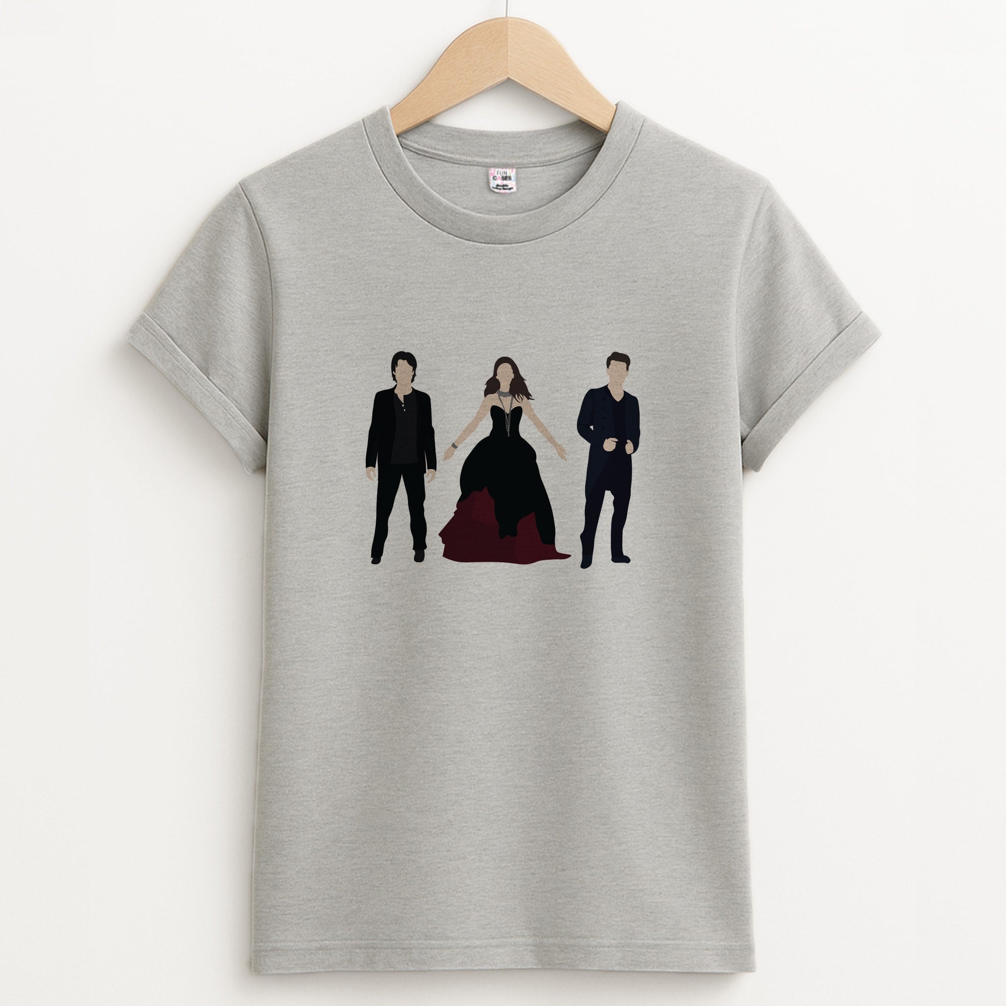 Pose - VD Unisex Grey T-Shirt