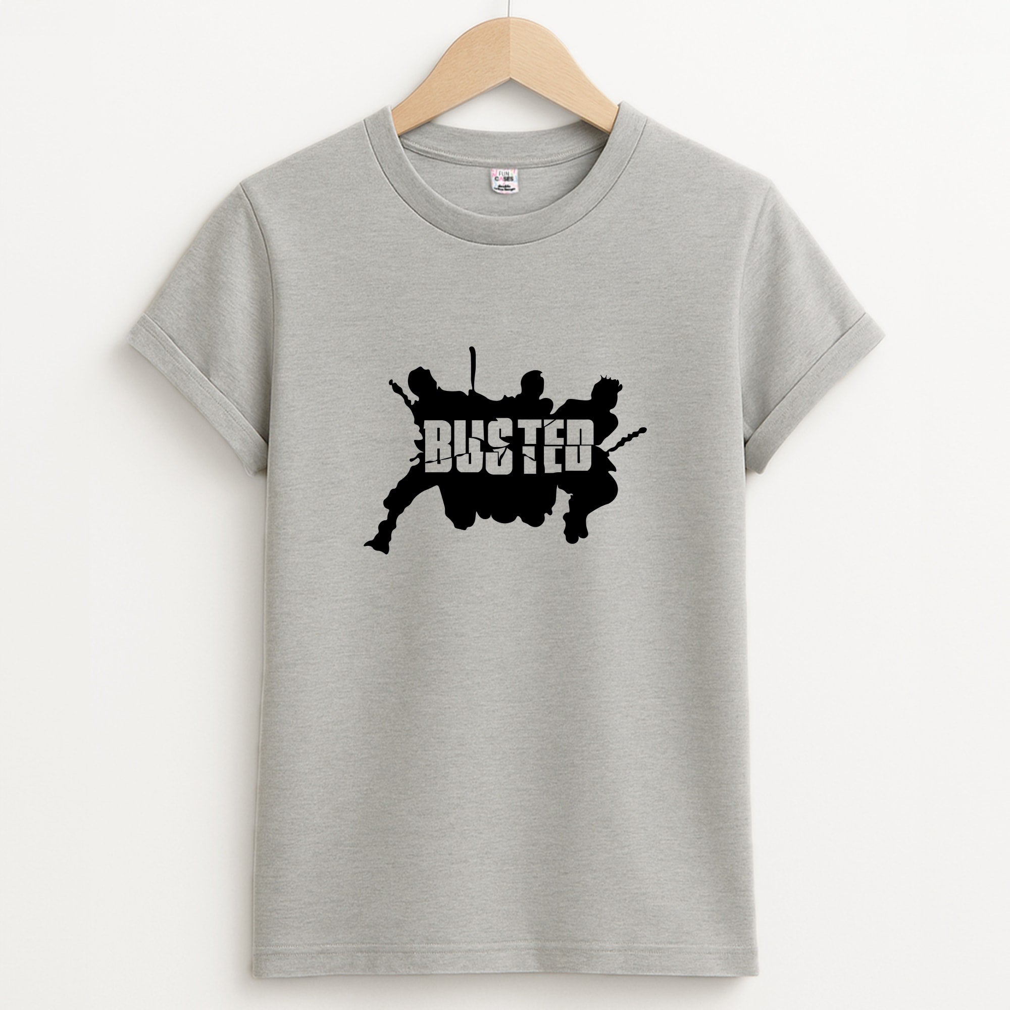 Splatter Text - Bust Band T-Shirt