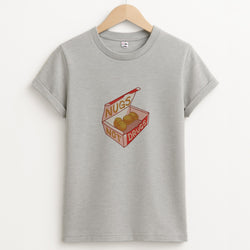 Nugs not Drugs Tumblr Style Unisex Grey T-Shirt