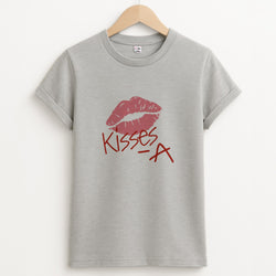 Kisses - A - Pretty Litte Liars Unisex Grey T-Shirt