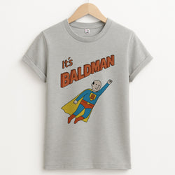 It's Baldman - Father's Day Unisex Grey T-Shirt