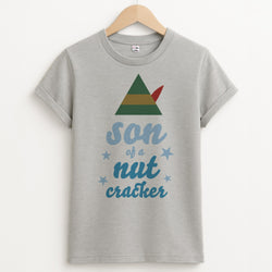 Son Of A Nut Cracker - Elf Unisex Grey T-Shirt