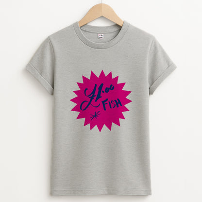One Pound Fish - British Pop Culture Unisex Grey T-Shirt