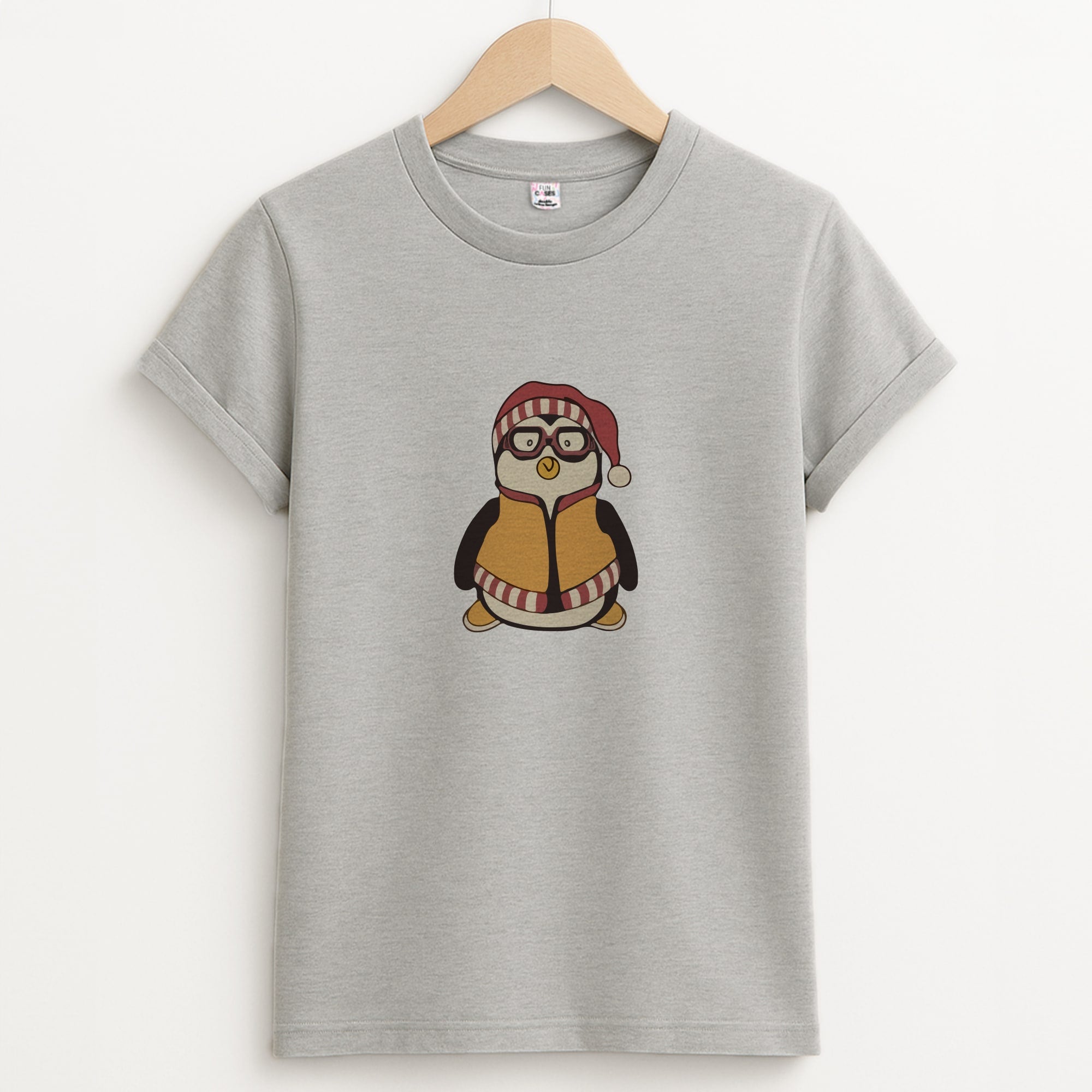 Hugsy Unisex Grey T-Shirt