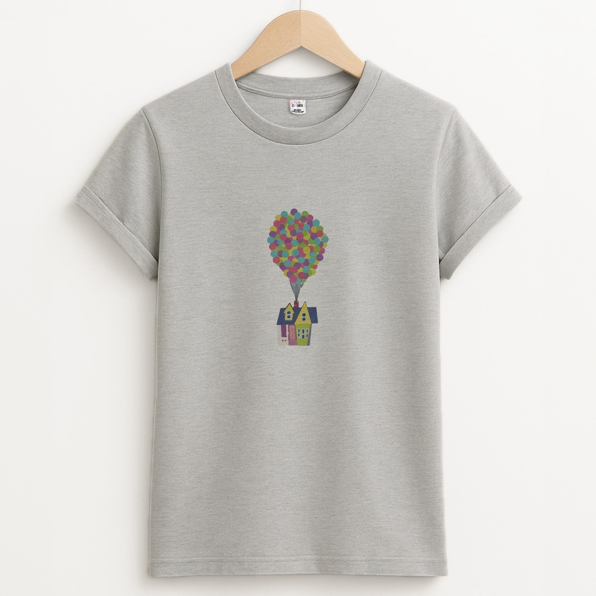 House Up Unisex Grey T-Shirt