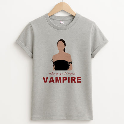 Goddamn Vampire Unisex Grey T-Shirt