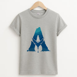 Alien World Logo Unisex Grey T-Shirt