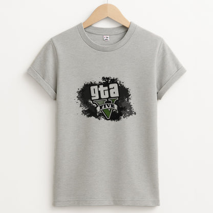 Five - Video Game Unisex Grey T-Shirt