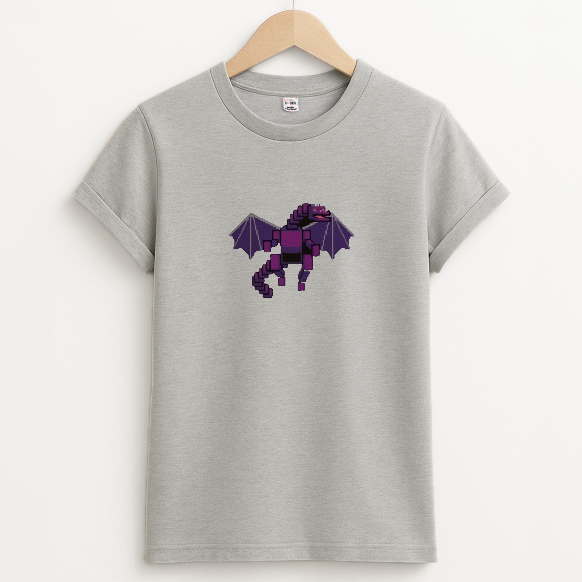 Ender Dragon Unisex Grey T-Shirt