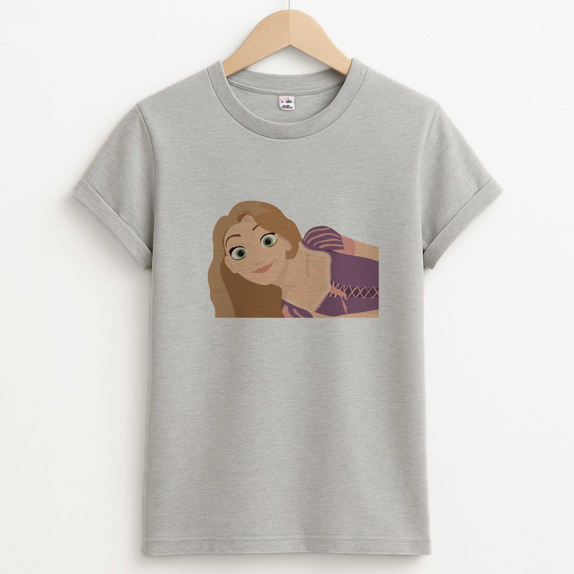 Rapunzel Unisex Grey T-Shirt