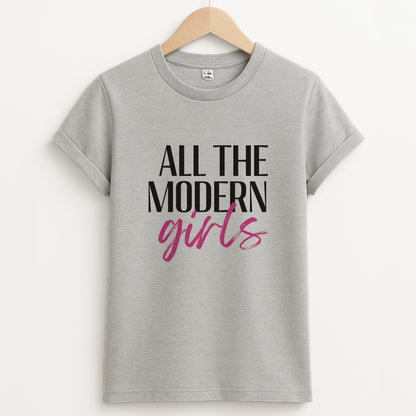 All The Modern Girls - Festival Unisex Grey T-Shirt