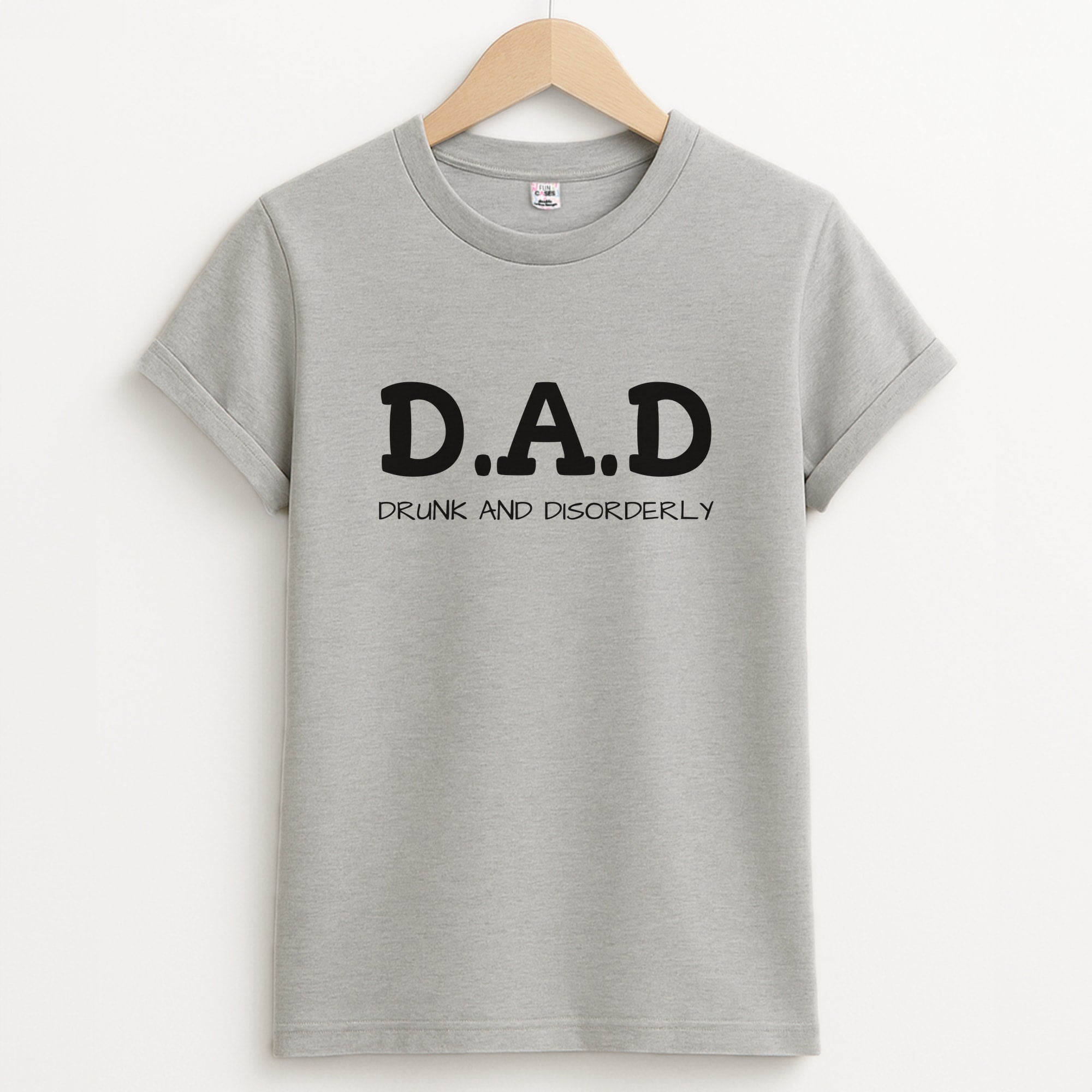 D.A.D Unisex Grey T-Shirt