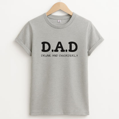 D.A.D Unisex Grey T-Shirt