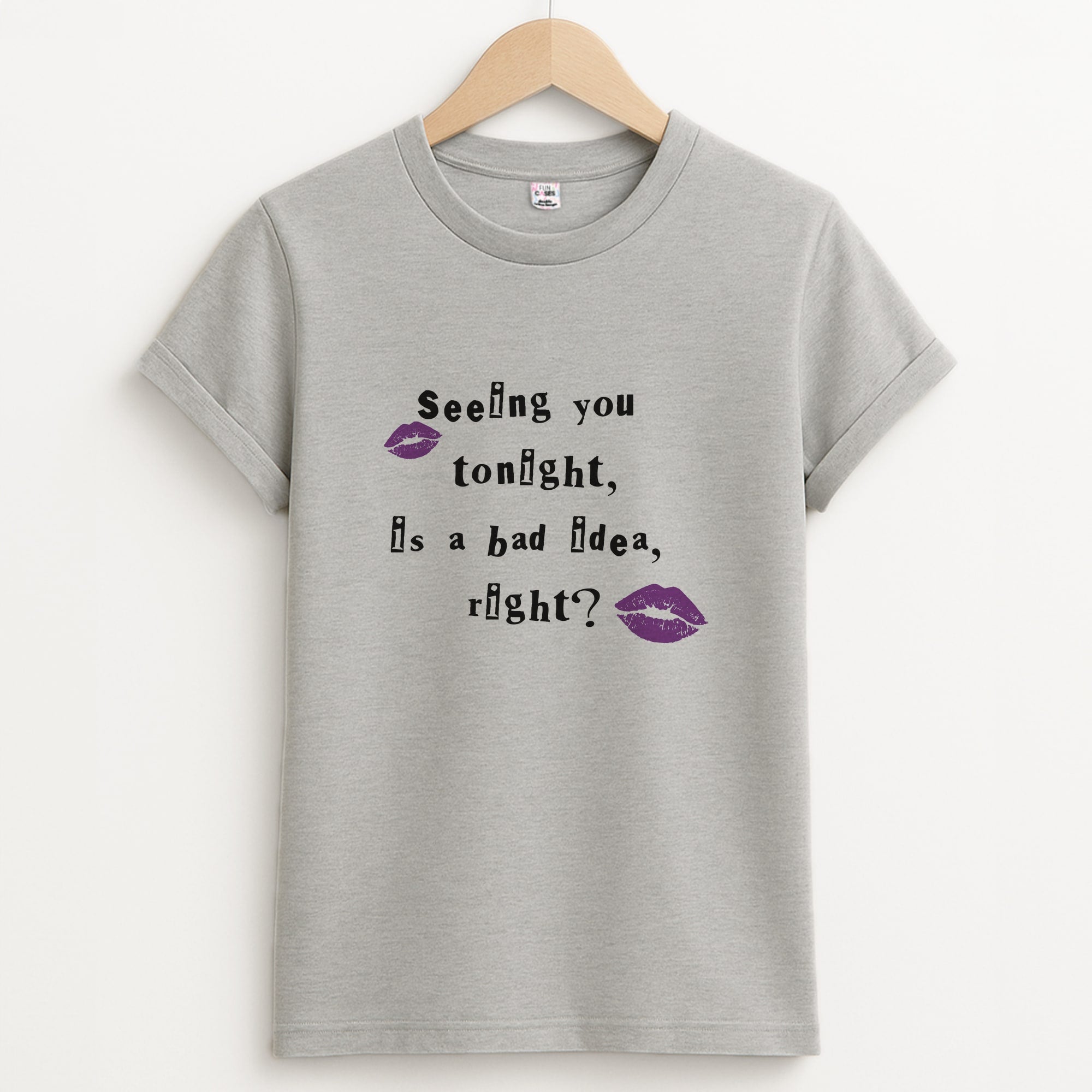 Seeing You Tonight - Olivia Unisex Grey T-Shirt