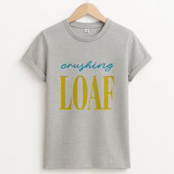 Crushing Loaf Blue Unisex Grey T-Shirt