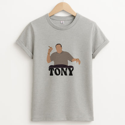 Tony Unisex Grey T-Shirt